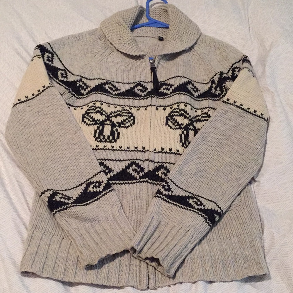 TNA lambs wool sweater!